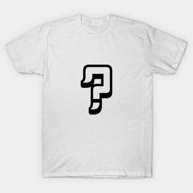 question mark T-Shirt by NachtmahrART